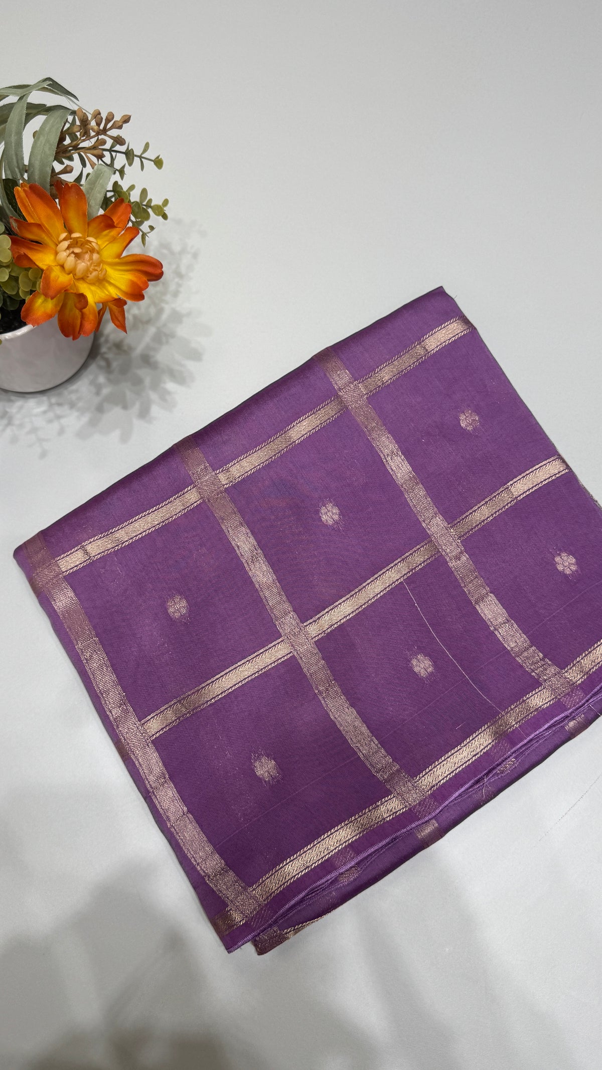 Semi Munga Crepe Saree