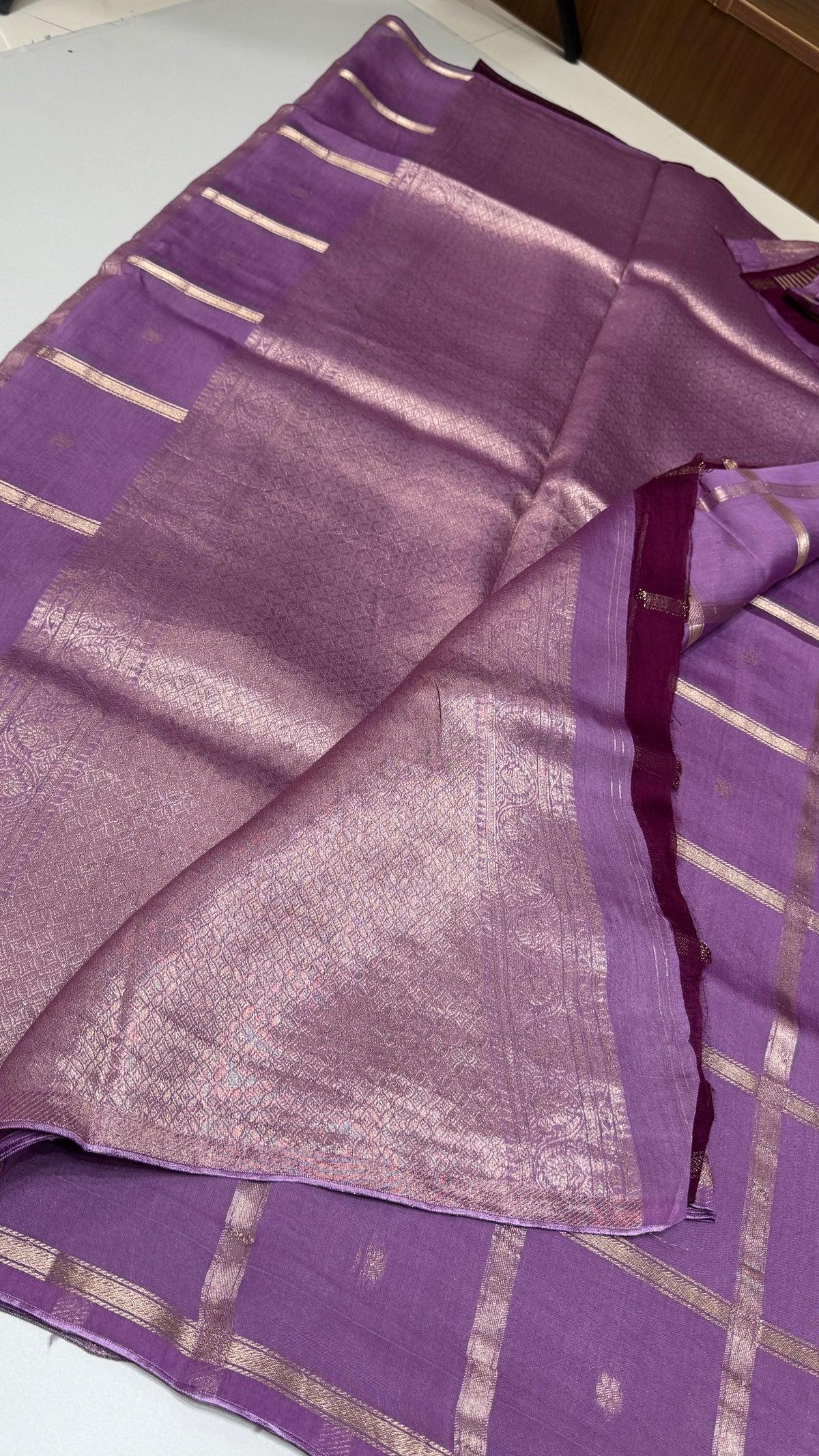 Semi Munga Crepe Saree