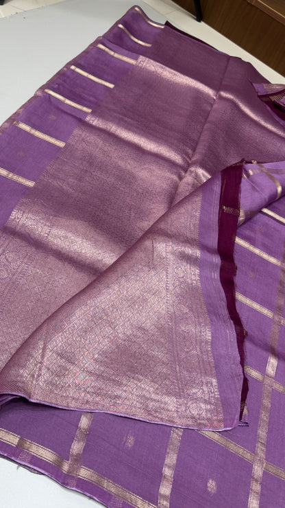 Semi Munga Crepe Saree