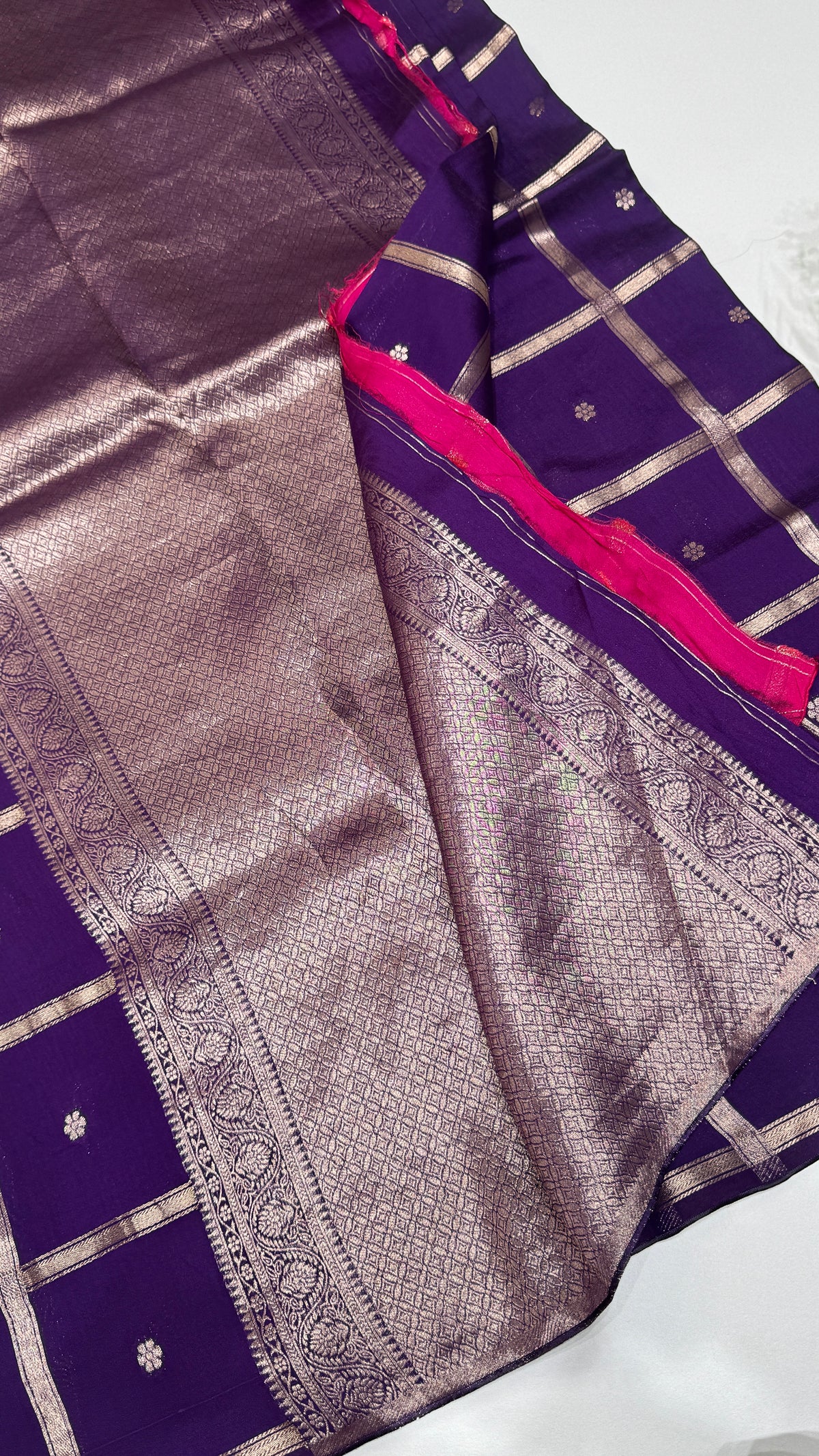 Semi Munga Crepe Saree