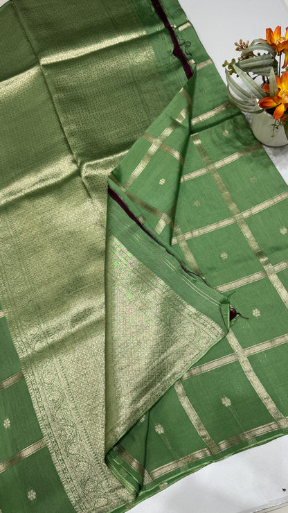 Semi Munga Crepe Saree
