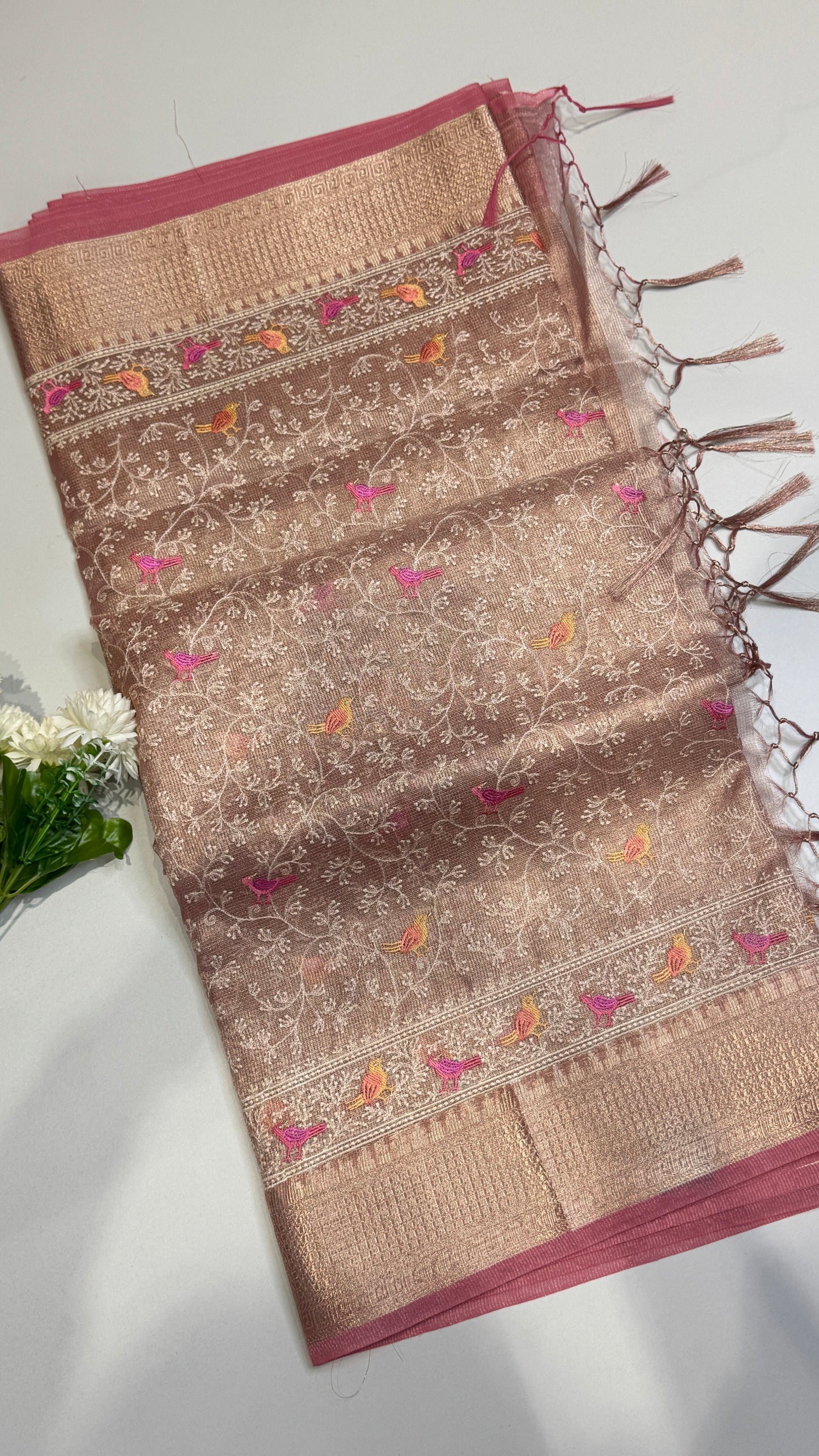 Tissue Organza Saree