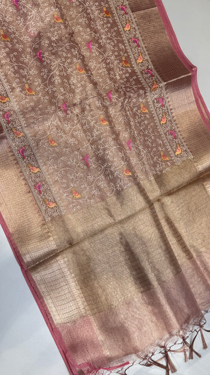 Tissue Organza Saree