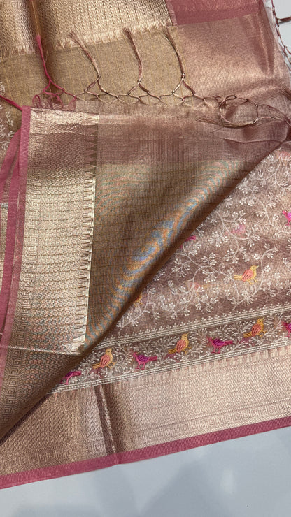 Tissue Organza Saree