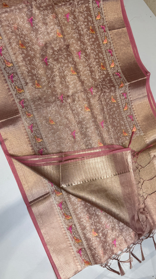 Tissue Organza Saree