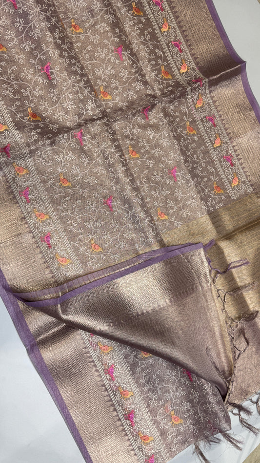 Tissue Organza Saree