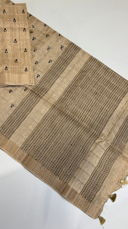 Chappa Tussar Saree