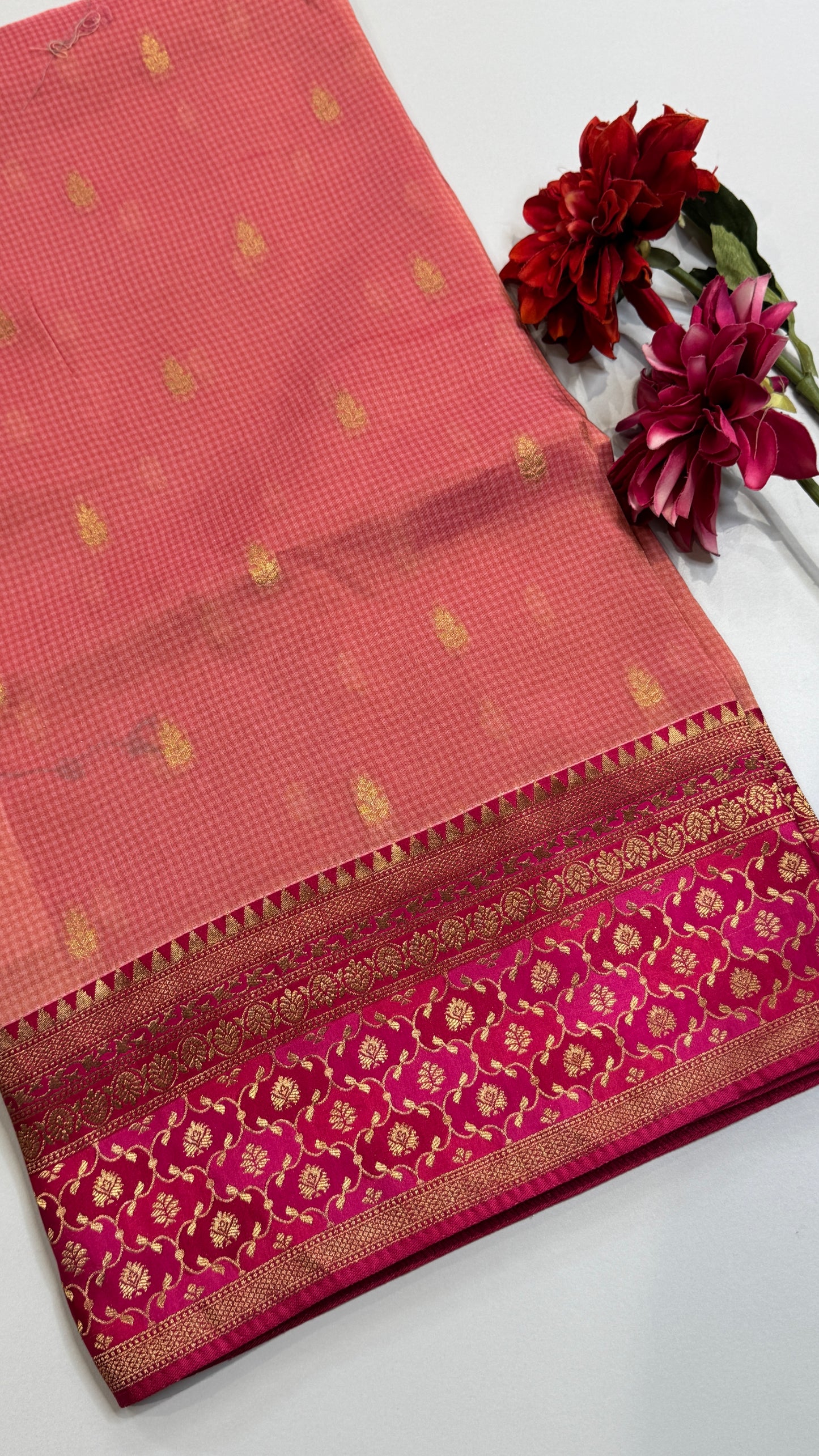 Banaras Georgette Tissue Saree