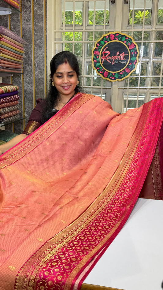 Banaras Georgette Tissue Saree