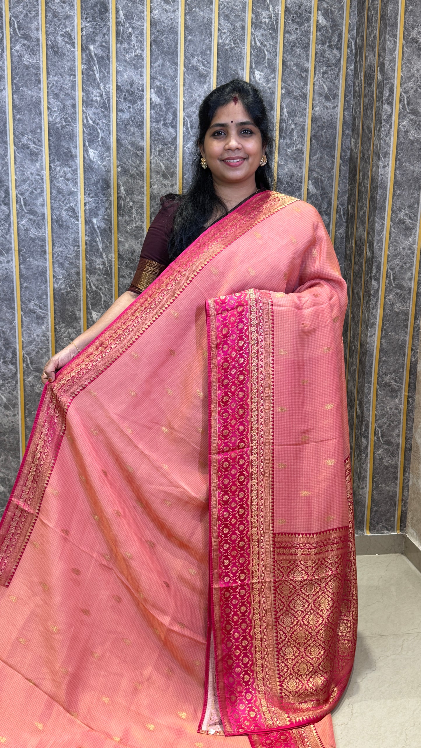 Banaras Georgette Tissue Saree